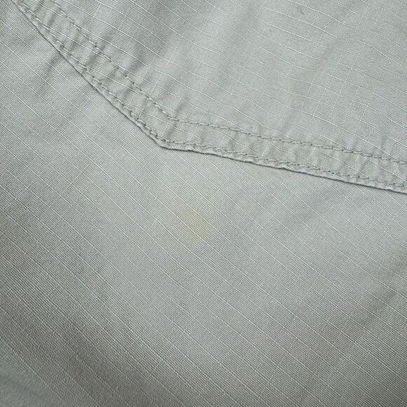 Calvin Klein Jeans Cropped Pants Cream Beige Khaki Cotton Size 12 - Picture 6 of 12